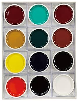 日本画 京都顔料ベース 18色 日本画 京都顔料ベース 18色 日本画 京都顔料ベース 18色 日本画